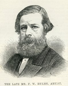 Frederick William Hulme (1816-84) fra The Illustrated London News 6. desember 1884 av English School