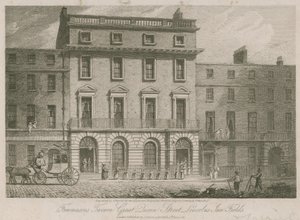 Freemasons Tavern, Great Duncan Street, Lincolns Inn Fields, London av English School