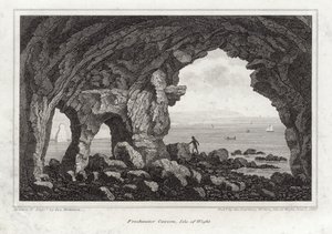 Freshwater Cavern på Isle of Wight av English School