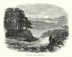 Friar#39;s Crag, Keswick (gravering) av English School