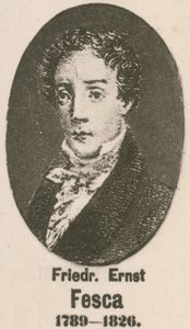 Friedrich Ernst Fesca (gravering) av English School