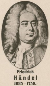 Friedrich Handel (gravering) av English School