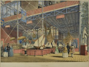 Fra "Dickinson's Comprehensive Pictures of the Great Exhibition of 1851", publisert 1854 India nr. 3, 1854 av English School