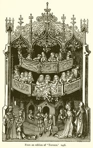 Fra en utgave av Terence. 1496 av English School