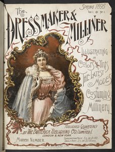 Forside.  The Dressmaker og Milliner.  1895. av English School