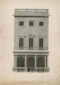 Foran Banking House i Lombard Street, bygget for avdøde Sir Charles Asgill, Bart av English School
