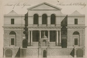 Foran Sessions House i Old Bailey av English School