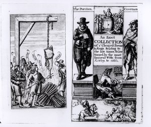 Frontispice til en eksakt samling av utsøkte dikt og sanger fra 1639-1661 av English School