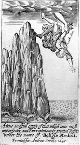 Frontispice til Religio Medici av Sir Thomas Browne, 1645 av English School