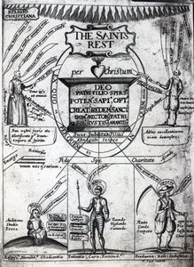 Frontispice til The Saints Everlasting Rest av Richard Baxter, trykt i 1652 (trykk) av English School
