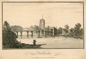 Fulham Bridge, Fulham, London av English School