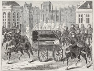 Begravelse av Richard II av English School