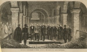Begravelse av Sir Thomas Picton av English School