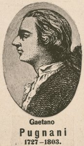 Gaetano Pugnani (gravyr) av English School