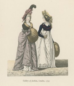 Gallery of Fashion, London, 1795 av English School