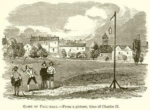 Game of Pall-Mall av English School
