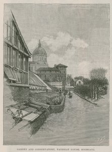 Hage og vinterhage, Fairseat House, Highgate av English School