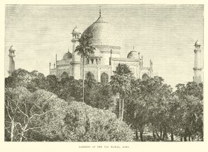 Hagene til Taj Mahal, Agra av English School