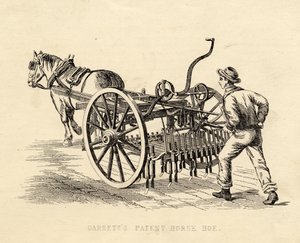 Garretts Patent Horse Hoe av English School