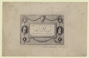 Gem and Seal Modeller, James Tassie, byttekort av English School