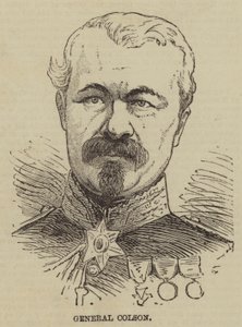 General Colson (gravering) av English School