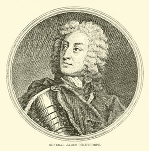 General James Oglethorpe av English School