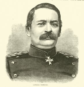 General Kamecke, oktober 1870 av English School
