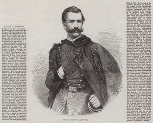 General Marian Langiewicz (gravering) av English School