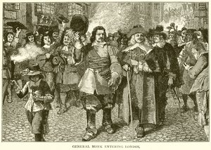 General Monk kommer inn i London av English School