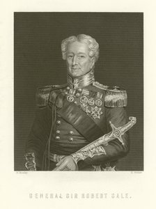 General Sir Robert Sale av English School