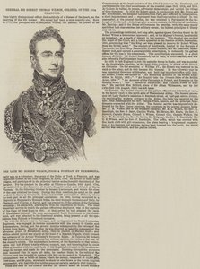 General Sir Robert Thomas Wilson, oberst av de 15. dragonene (gravering) av English School
