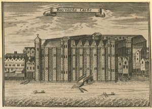Generell utsikt over Baynards Castle av English School