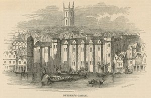 Generell utsikt over Baynards Castle av English School