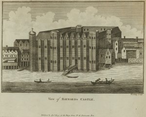 Generell utsikt over Baynards Castle av English School
