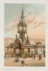 Generell utsikt over akvariet i Brighton av English School