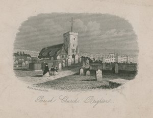 Generell utsikt over Parish Church i Brighton av English School