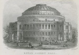 Generell utsikt over Royal Albert Hall av English School