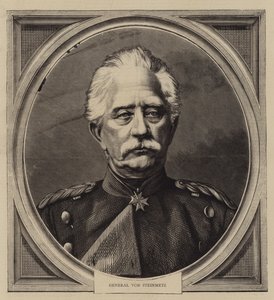 General von Steinmetz (gravering) av English School