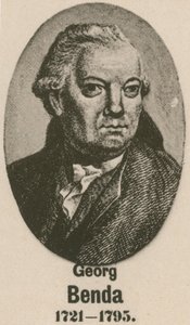 Georg Benda (gravyr) av English School