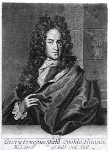 Georg Ernest Stahl (1660-1734) av English School