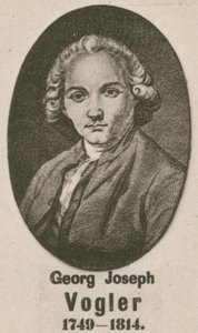 Georg Joseph Vogler (gravering) av English School