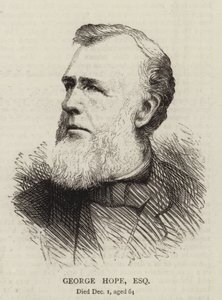 George Hope, Esquire (gravering) av English School