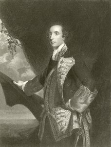 George Lord Rodney av English School