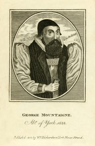 George Mountaigne, erkebiskop av York av English School
