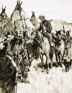 George Peabody hadde motet til å ri blant indianerne av English School