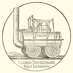 George Stephensons første lokomotiv av English School