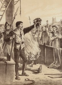 George Swallowell, «Se hodet til en forræder» (litografi) av English School