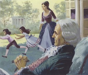 George Washington i alderdommen av English School