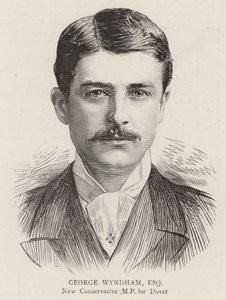 George Wyndham, Esquire (gravering) av English School