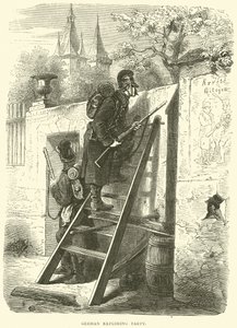 Tysk oppdagelsesfest, oktober 1870 av English School